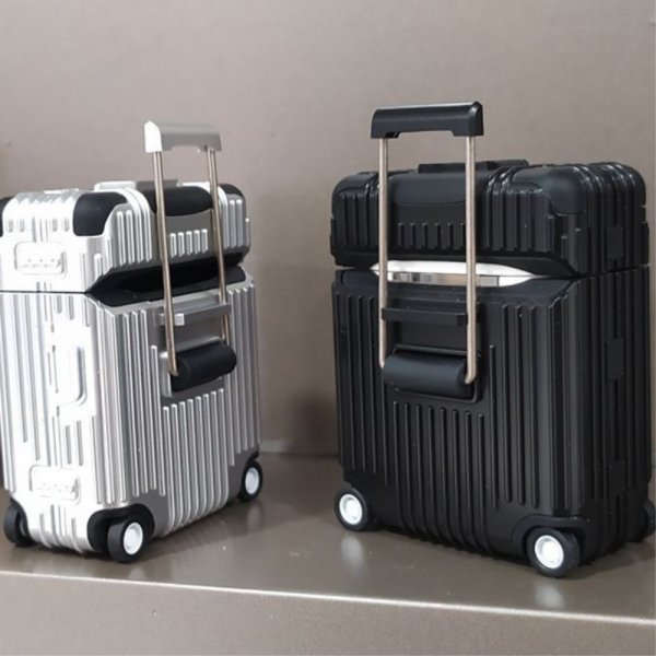 AirPods Pro/AirPods Pro 2 Cover Bagagedesign Blå