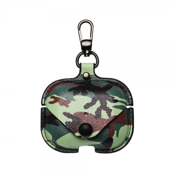 AirPods Pro Cover Camouflage Lysegrøn