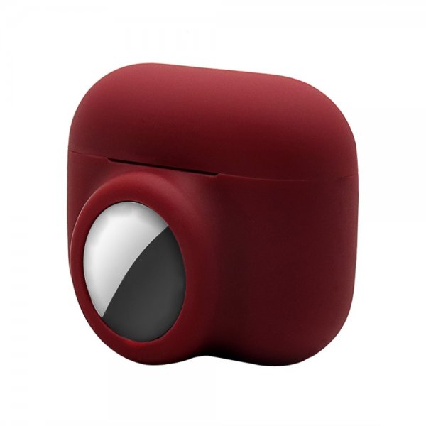 AirPods Pro Cover Apple AirTag Holder Rød