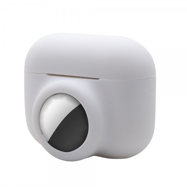 AirPods Pro Cover Apple AirTag Holder Hvid