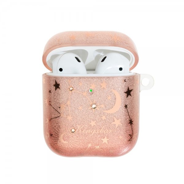 AirPods (1/2) Cover Star Moon Series Roseguld