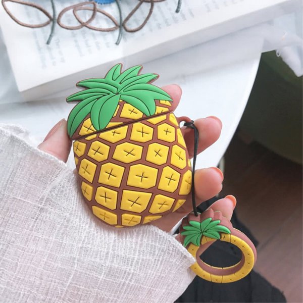 AirPods (1/2) Cover Silikonee 3D Ananas
