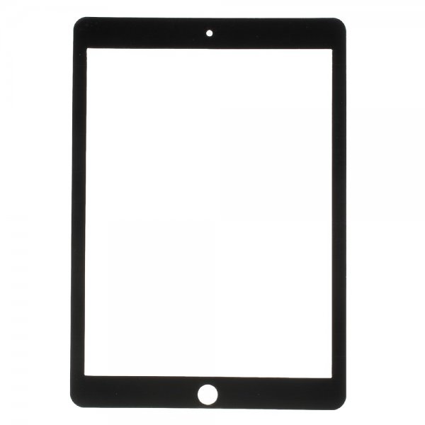 Apple iPad 9.7/iPad Air/iPad Air 2 Skærmbeskytter i Hærdet Glas Full Size Sort