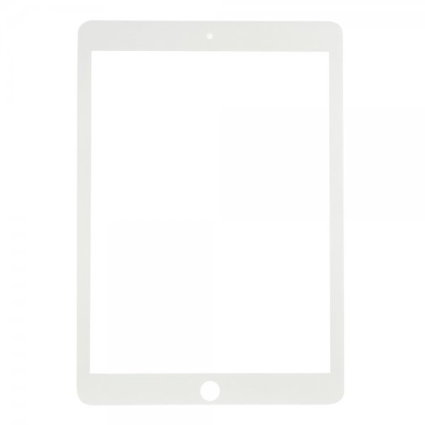 Apple iPad 9.7 Skærmbeskytter i Hærdet Glas Full Size Hvid