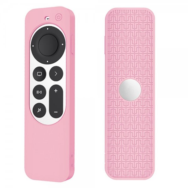 Apple TV Remote (gen 2) Cover Silikone Lyserød