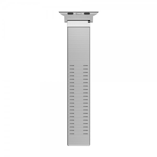 Apple Watch 38/40/41/42mm Armbånd Sleek Link Sølv