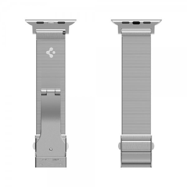 Apple Watch 38/40/41/42mm Armbånd Sleek Link Sølv