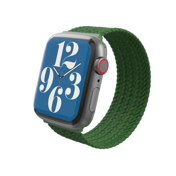 Apple Watch 38/40/41mm Armbånd Braided Watch Band Small Forest Green