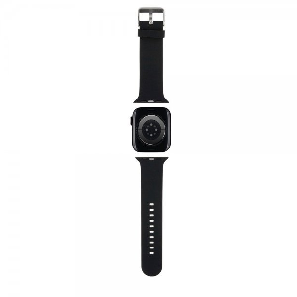 Apple Watch 38/40/41mm Armbånd Rubber NFT Karl & Choupette Sort