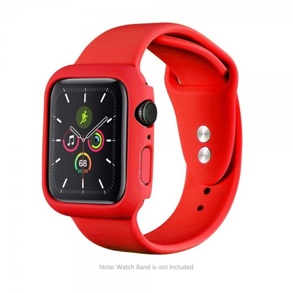 Apple Watch 41mm Cover med Skærmbeskytter Rød