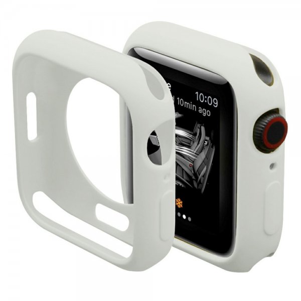 Apple Watch 41mm Cover TPU Lysegrå