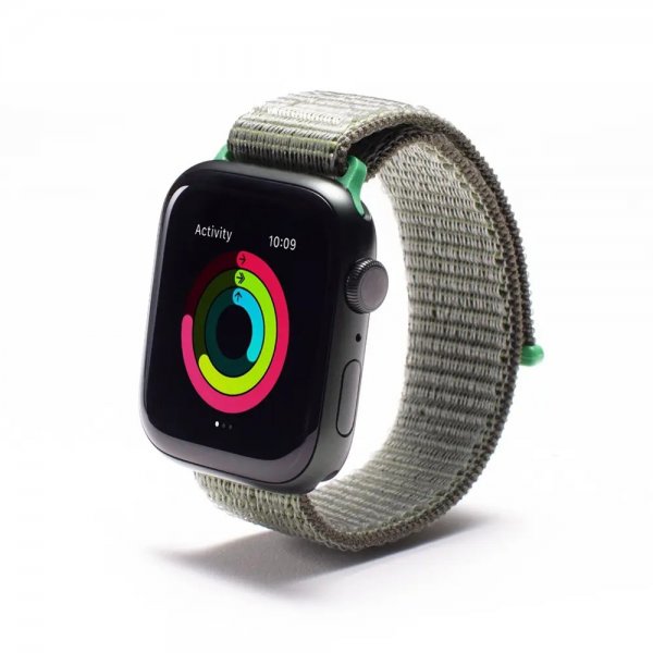 Apple Watch 42/44/45mm Armbånd Sport Watch Band Forest Green