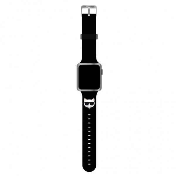 Apple Watch 42/44/45mm/Apple Watch Ultra Armbånd Choupette Sort