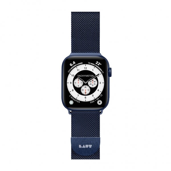 Apple Watch 42/44/45mm/Apple Watch Ultra Armbånd Steel Loop Navy Blue
