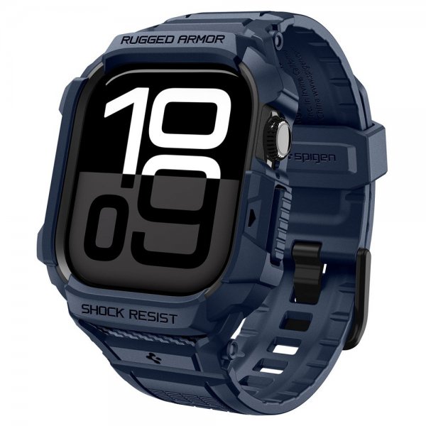 Apple Watch 42mm (Series 10/11) Armbånd Rugged Armor Pro 2 Navy Blue
