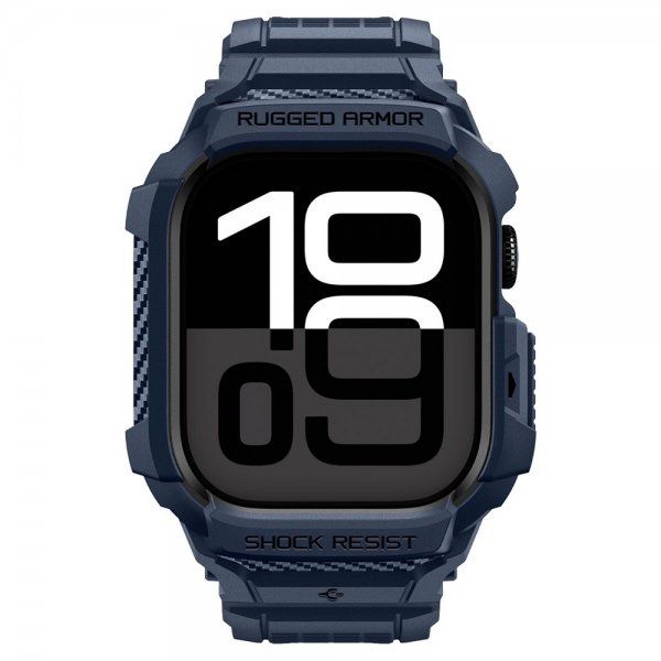 Apple Watch 42mm (Series 10/11) Armbånd Rugged Armor Pro 2 Navy Blue
