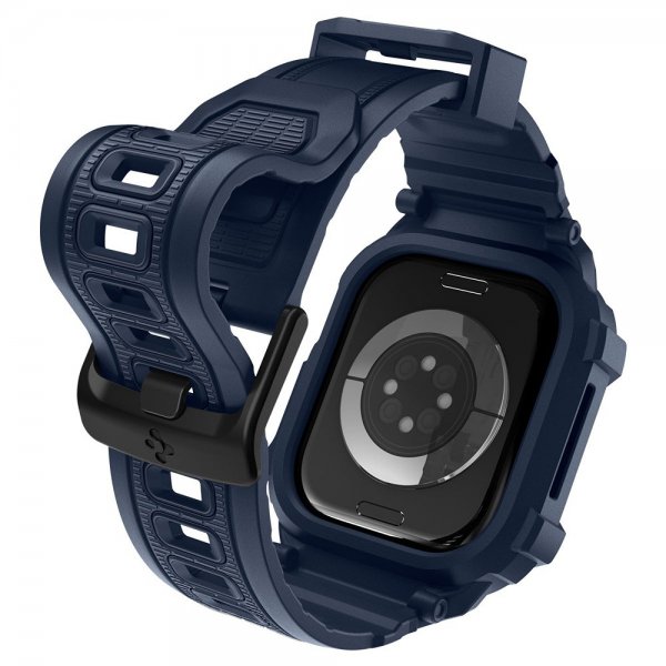 Apple Watch 42mm (Series 10/11) Armbånd Rugged Armor Pro 2 Navy Blue
