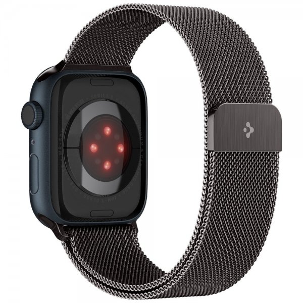 Apple Watch 44/45/46mm/Ultra 49mm Armbånd Metal Fit Graphite
