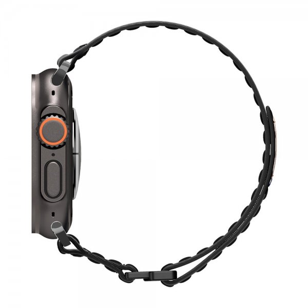 Apple Watch 44/45/46mm/Ultra 49mm Armbånd WBF0 Sort