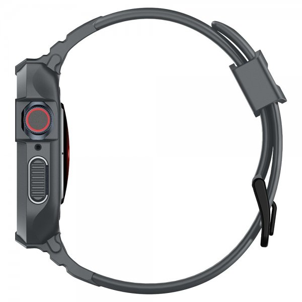 Apple Watch 44/45mm Armbånd og Case Rugged Armor Pro Dark Gray