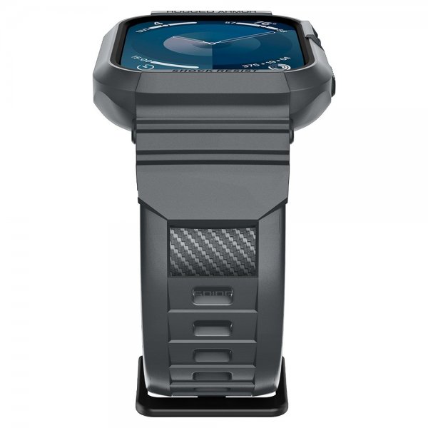 Apple Watch 44/45mm Armbånd og Case Rugged Armor Pro Dark Gray