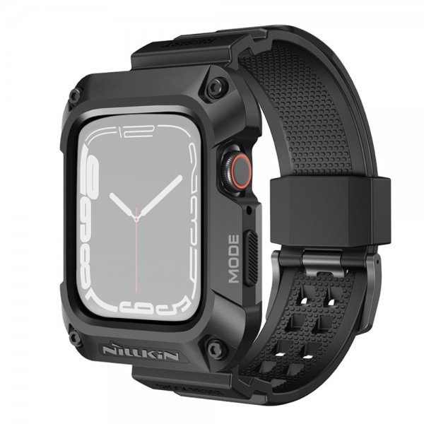 Apple Watch 44mm Armbånd DynaGuard Wristband Case Sort
