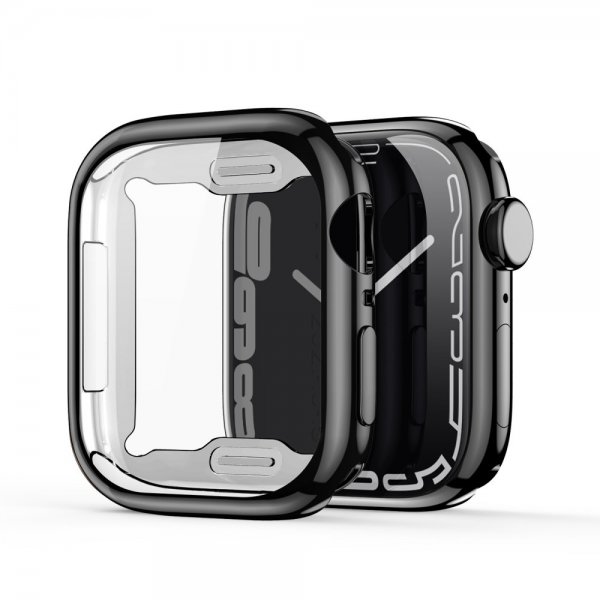 Apple Watch 44mm (Series 4/5/6/SE) Deksel Somo Series Svart