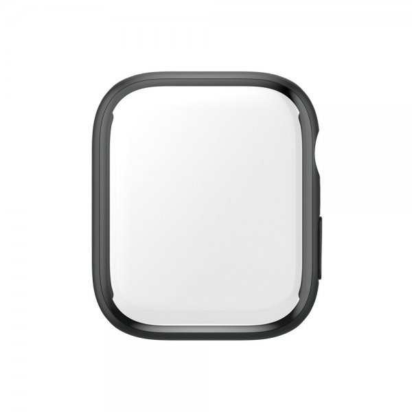 Apple Watch 45mm Cover Skærmbeskyttelse Full Body Protector Sort
