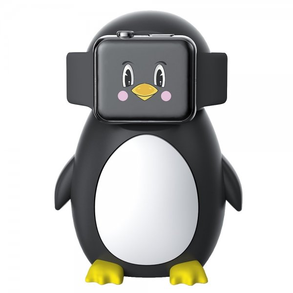Apple Watch Hållare till Laddare Pingvin Svart