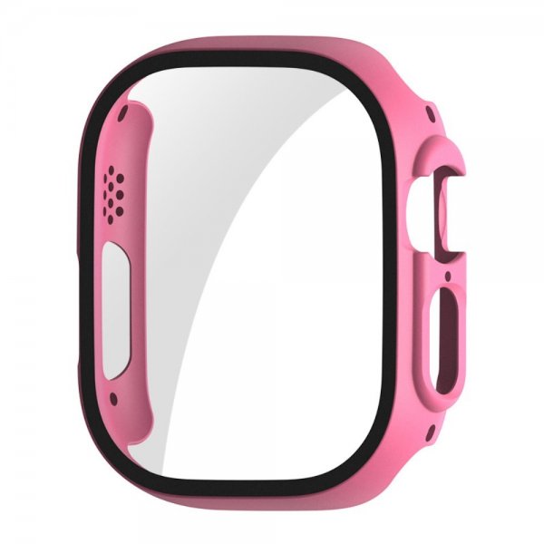 Apple Watch Ultra Skal med Inbyggt skärmskydd Rosa