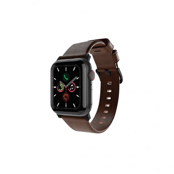 Leather Band for Apple Watch 42/44/45mm/Apple Watch Ultra Dark Brown