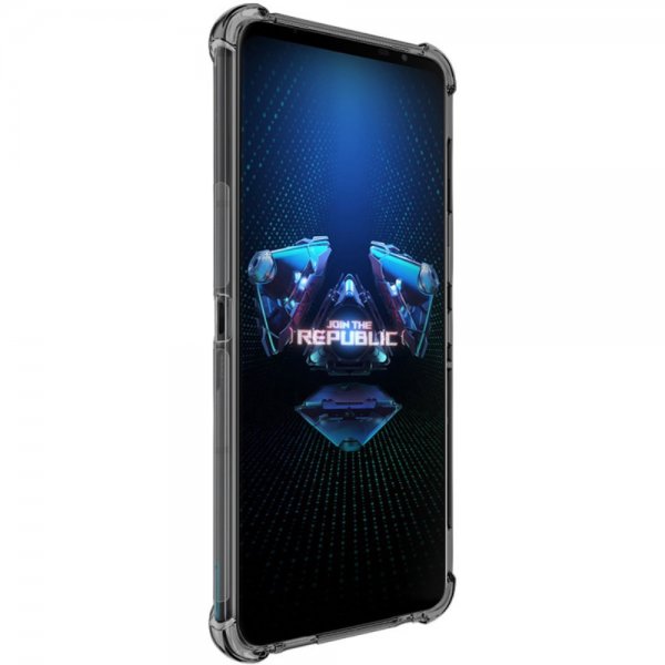 Asus ROG Phone 5 Cover Airbag Transparent Sort