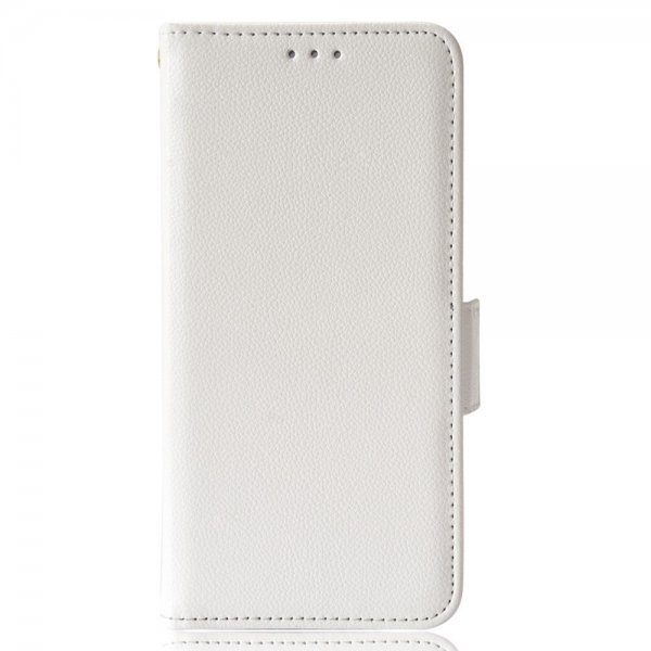 Asus ROG Phone 6/ROG Phone 6 Pro Etui Litchi Hvit