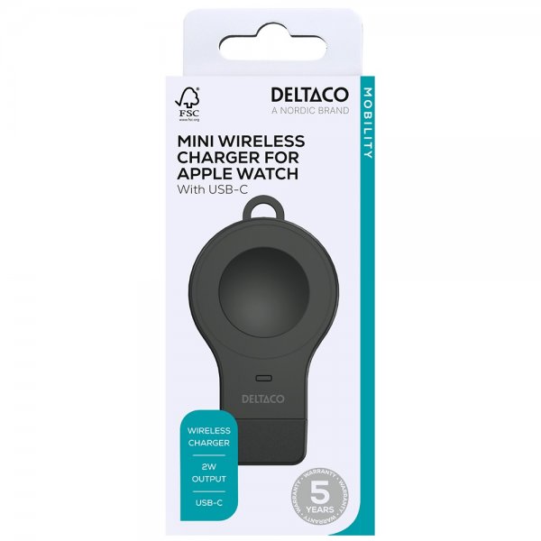 Apple Watch Laddare Mini Wireless Charger USB-C