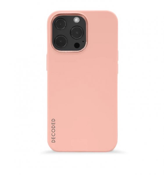 iPhone 13 Pro Cover Silicone Backcover Peach Pearl
