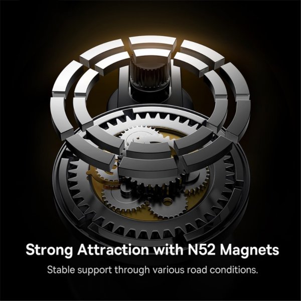 Bilholder T-Space Series Folding Tesla Mount Phone Holder MagSafe