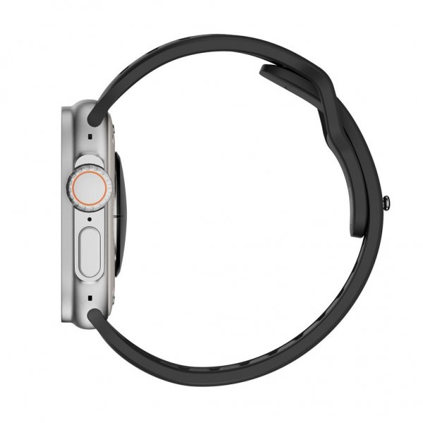 Apple Watch 44/45/46mm/Apple Watch Ultra Armbånd Journey Carbon Black