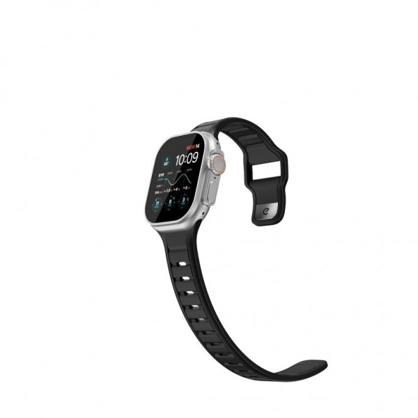 Apple Watch 44/45/46mm/Apple Watch Ultra Armbånd Journey Carbon Black