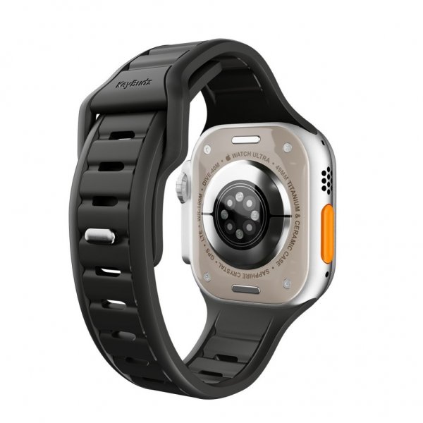 Apple Watch 44/45/46mm/Apple Watch Ultra Armbånd Journey Carbon Black