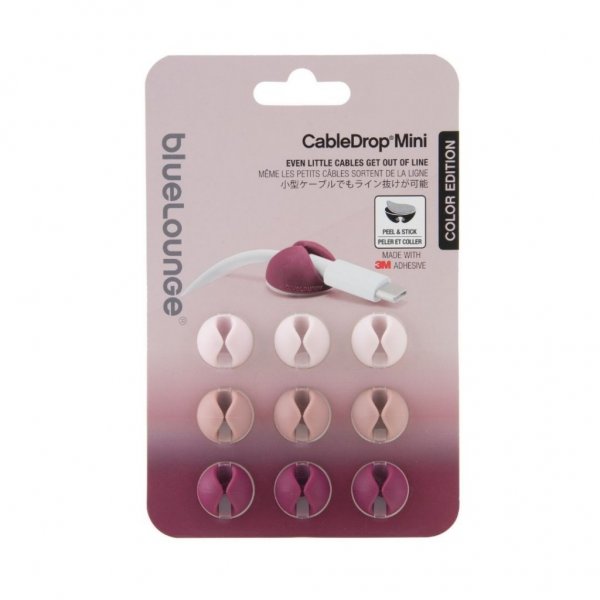 CableDrop Mini Ombre - 9-pak Pink