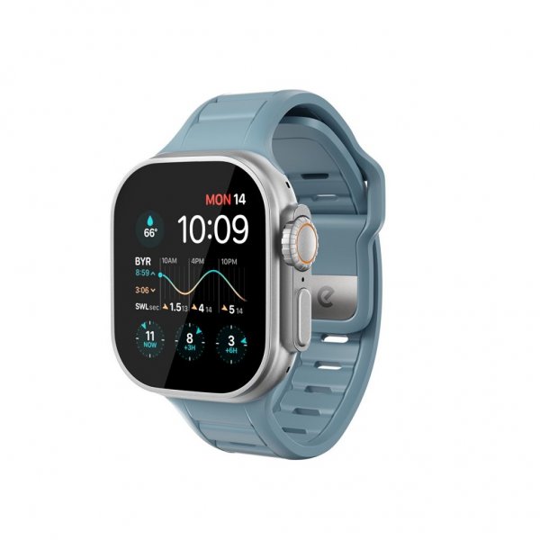 Apple Watch 44/45/46mm/Apple Watch Ultra Armbånd Journey Tidal Blue