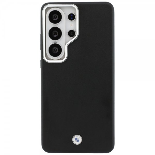Samsung Galaxy S26 Ultra Cover Metal Logo MagSafe Sort