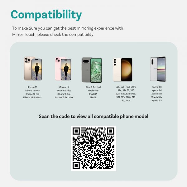 Car TV Mate Max Trådløs CarPlay/Android Auto Adapter med HDMI