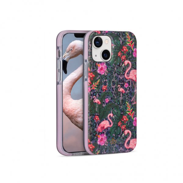 iPhone 13 Mini Cover Capri Tropical Flamingo