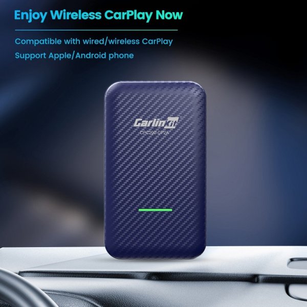 4.0 Apple Carplay/Android Auto Trådløs Adapter