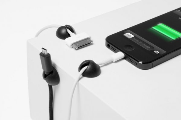 CableDrop Mini Ledningsholder 9-pak