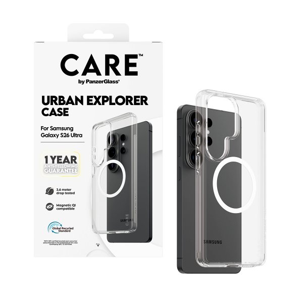Samsung Galaxy S26 Ultra Cover Urban Explorer MagSafe Transparent
