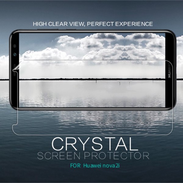 Crystal Skærmbeskytter till Huawei Mate 10 Lite Anti-fingerprint