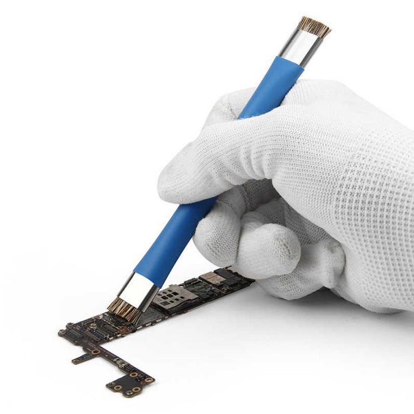 Tosidet ESD-børste til rengøring af bundkort