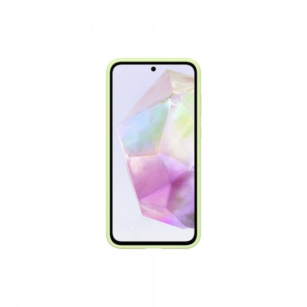 Original Galaxy A35 Cover Card Slot Case Lime